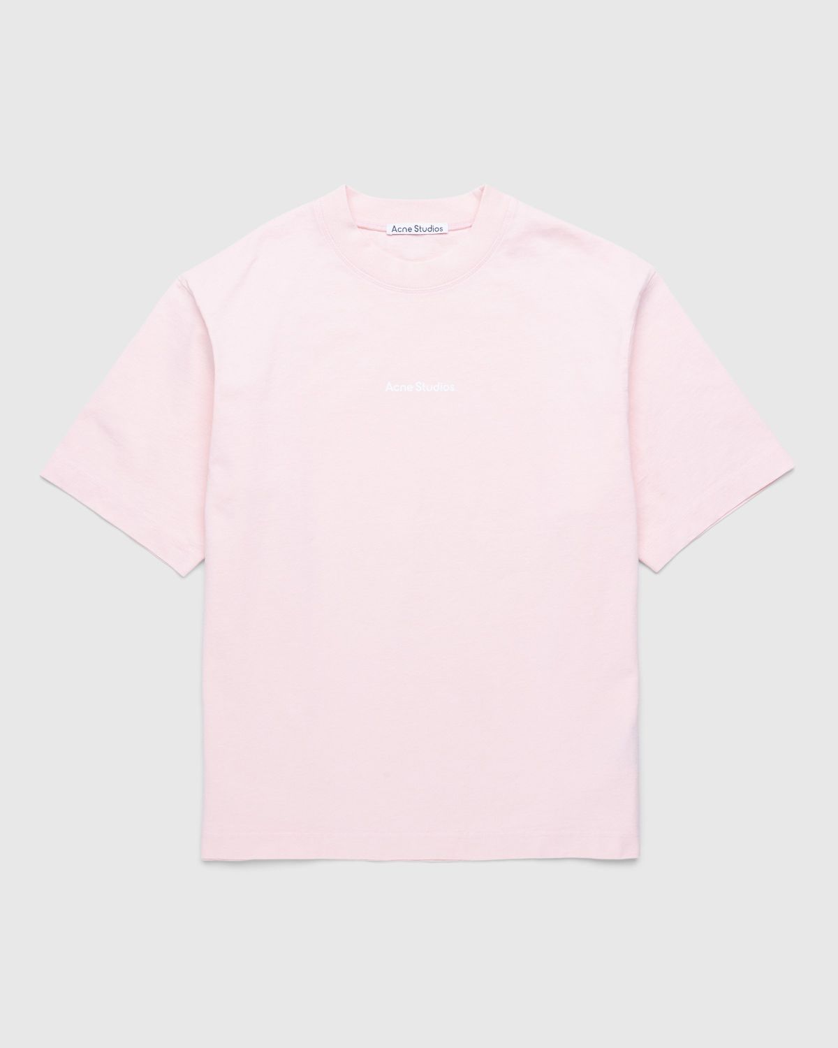 Acne Studios – Logo T-Shirt Pale Pink | Highsnobiety Shop